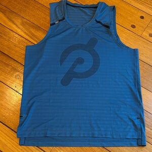Rhone x Peloton men’s tank measures like a size L blue